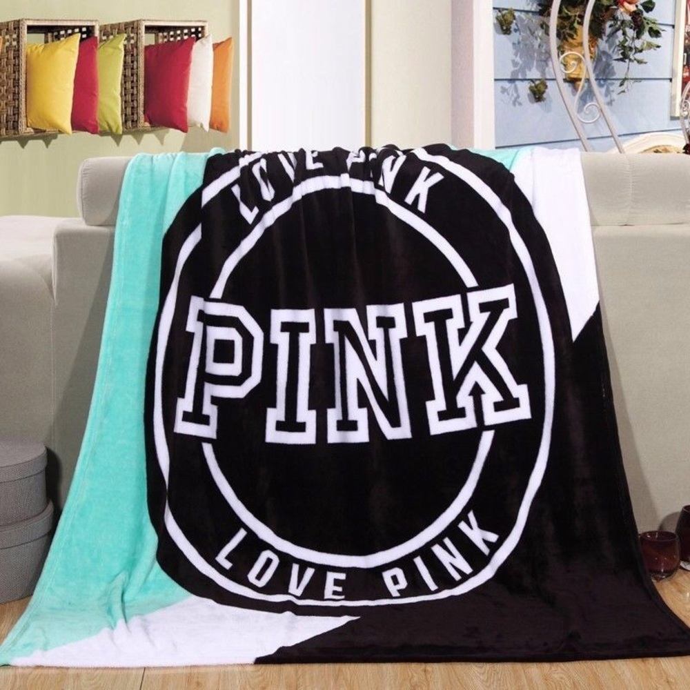 Pink Victoria Secret Blanket